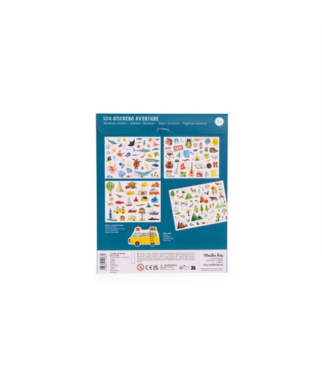 Moulin Roty Stickers der Entdecker