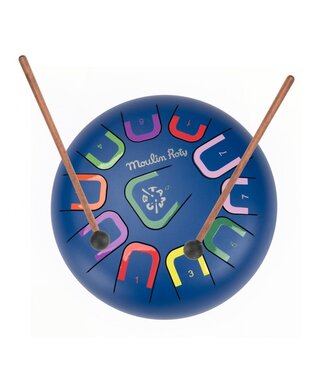 Moulin Roty Zungentrommel gross - Puce & Pilou