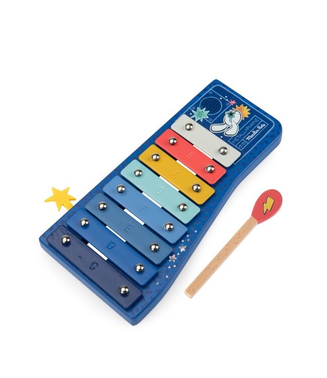 Moulin Roty Xylophon Puce & Pilou