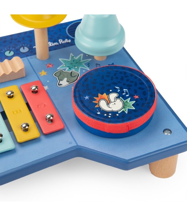 Moulin Roty Aktivitäten Musik Tisch - Puce & Pilou