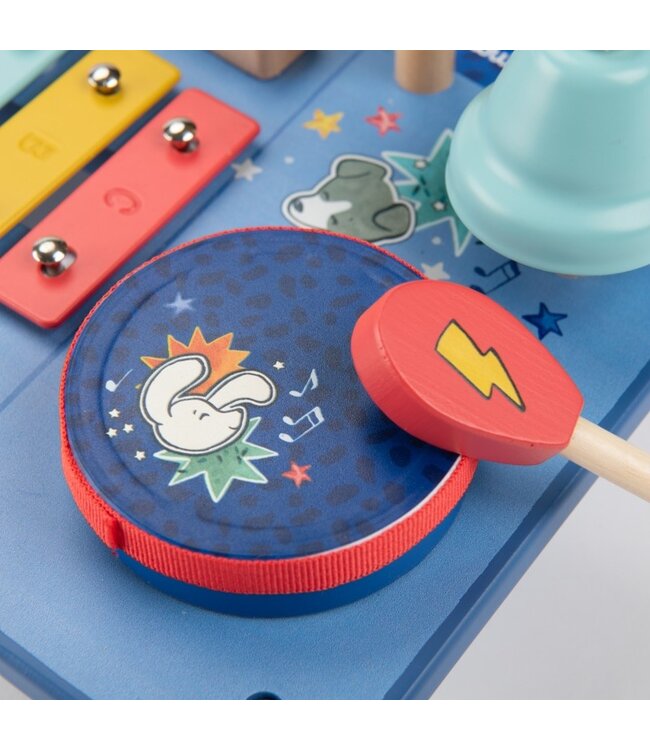 Moulin Roty Aktivitäten Musik Tisch - Puce & Pilou
