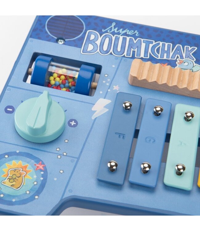 Moulin Roty Aktivitäten Musik Tisch - Puce & Pilou