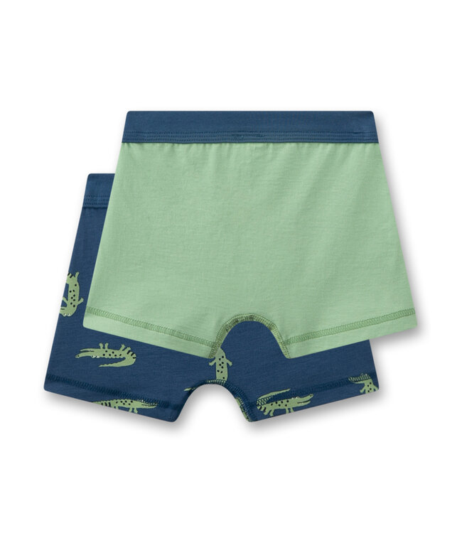 Sanetta Jungen-Shorts (Doppelpack) Krokodil