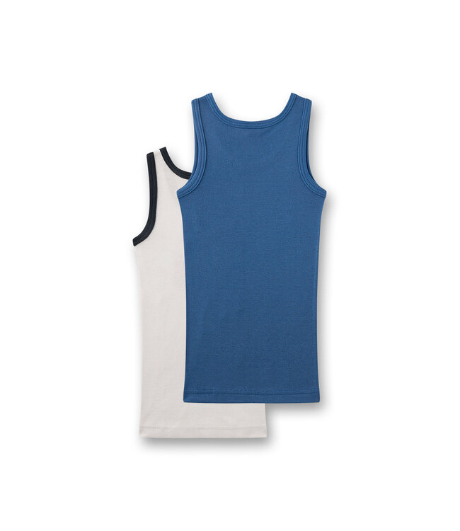 Sanetta Jungen-Unterhemd (Doppelpack) Feuerwehrauto