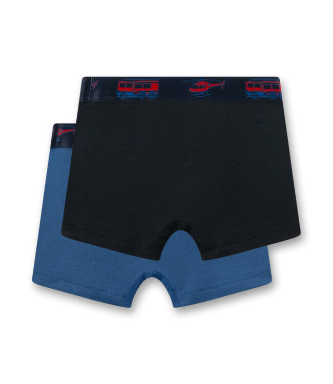 Sanetta Jungen-Hipshorts blau & schwarz