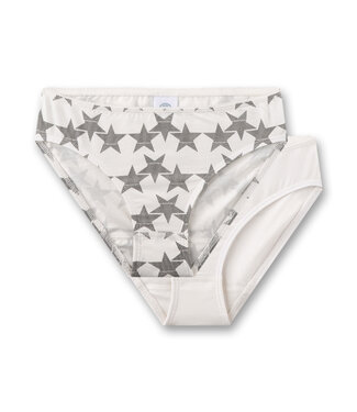 Sanetta Mädchen-Slip (Doppelpack) Sterne