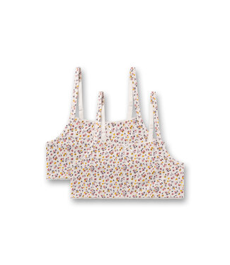 Sanetta Mädchen-Bustier (Doppelpack) Blumen