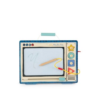 Moulin Roty Magnetische Zeichentafel - Puce & Pilou