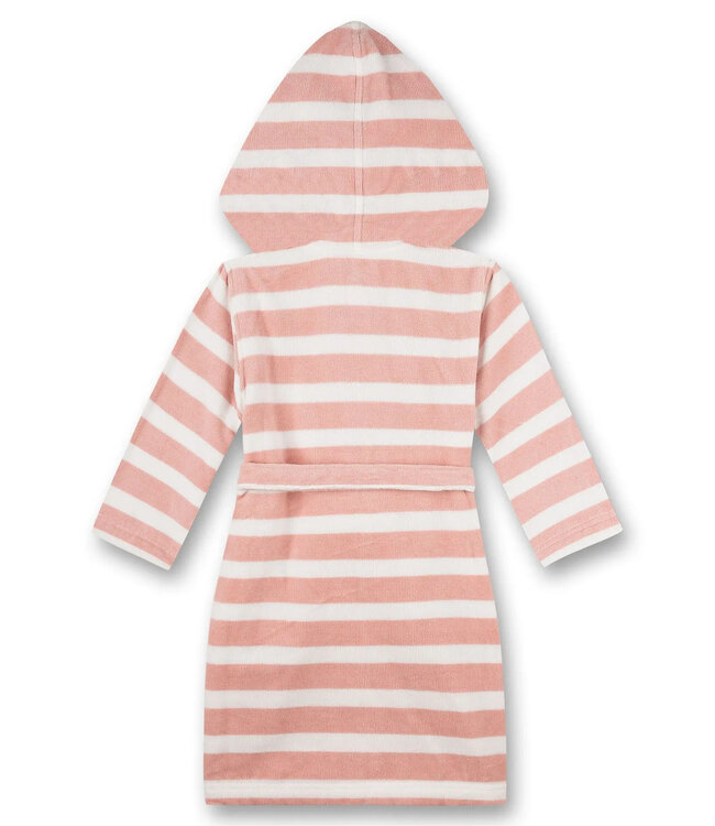 Sanetta Mädchen Bademantel rosa gestreift
