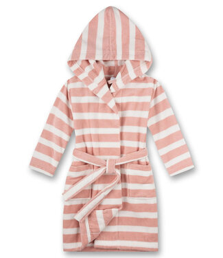 Sanetta Mädchen Bademantel rosa gestreift