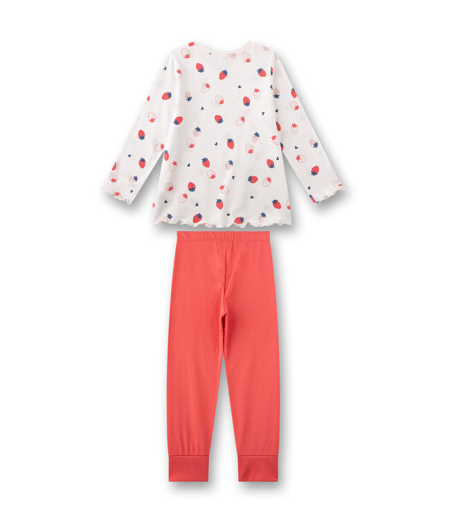Sanetta Mädchen Schlafanzug Erdbeere