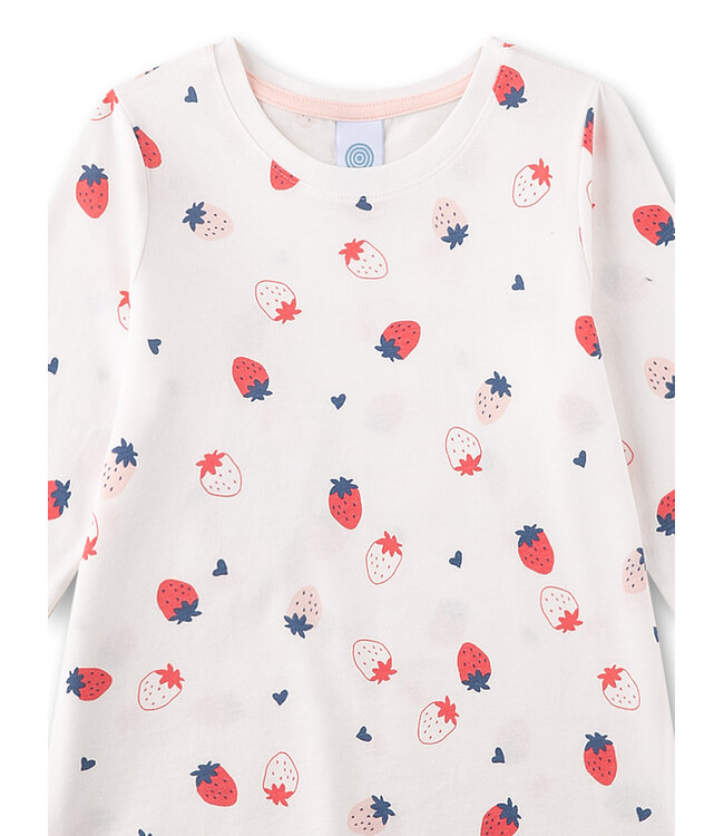 Sanetta Mädchen Schlafanzug Erdbeere