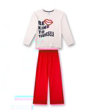 Sanetta Mädchen Schlafanzug Lippe