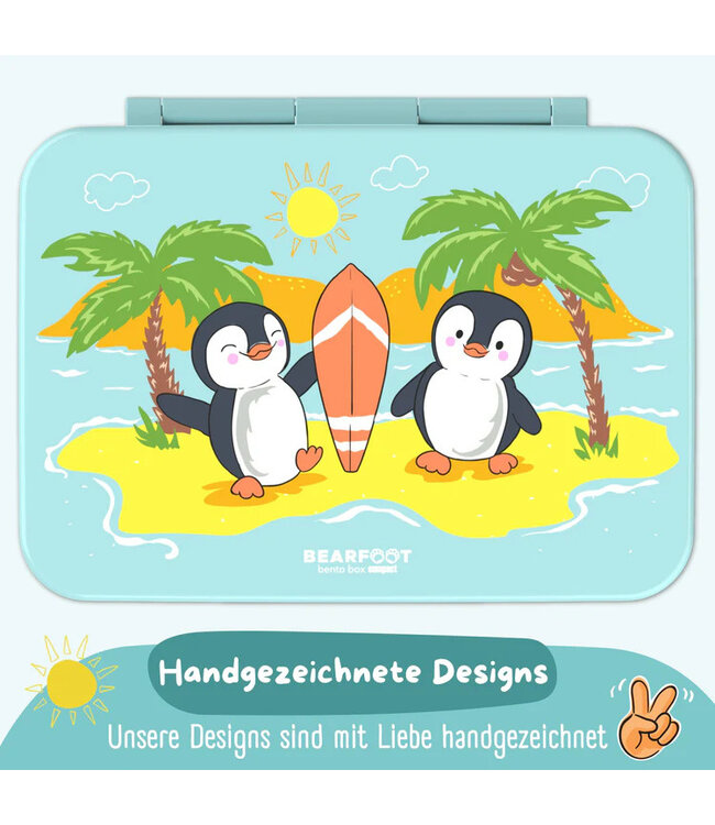 Bearfoot Brotdose Bento box COMPACT Pinguin