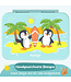 Bearfoot Brotdose Bento box COMPACT Pinguin