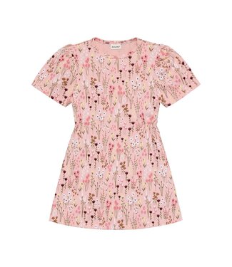 Minymo Mädchen Kleid Silver Pink