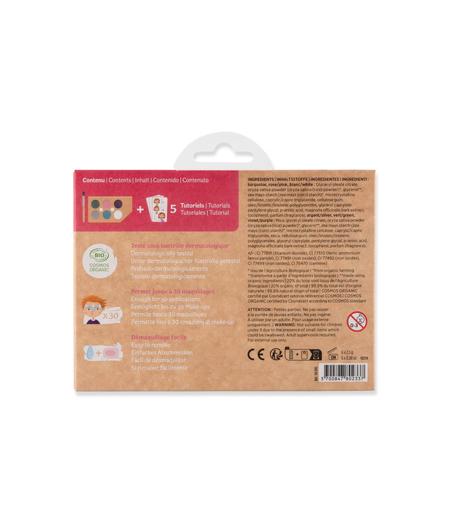 Namaki Schminkpalette für Kinder Verzauberte Welten