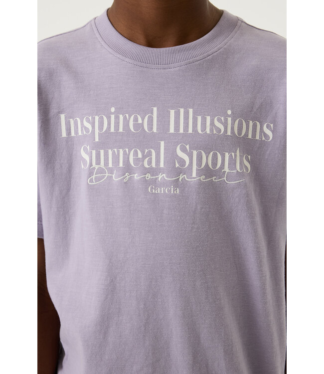 Garcia Jungen T-Shirt purple