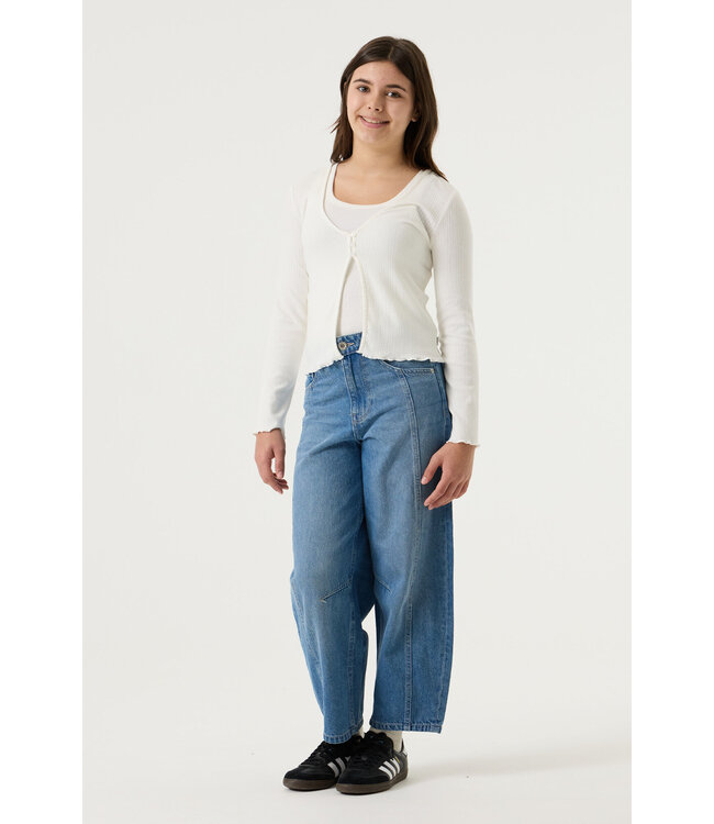 Garcia Mädchen Wide fit Jeans
