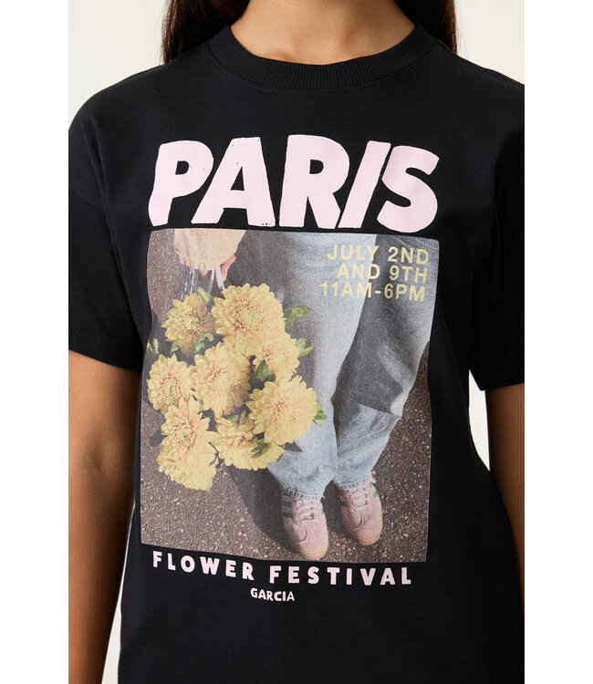 Garcia Mädchen T-Shirt Paris