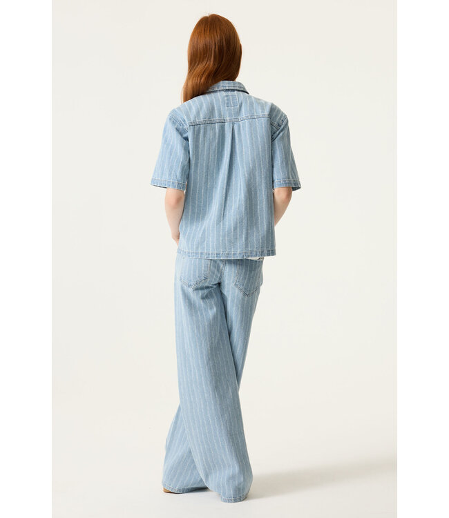 Garcia Mädchen Wide fit Jeans Denim Blau