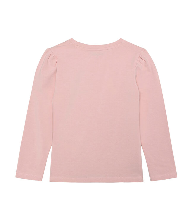 Minymo Mädchen Langarmshirt Silver Pink
