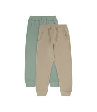 Minymo Jogginghose 2er Pack Lily Pad