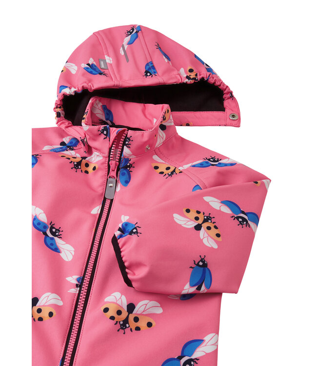 Reima Kleinkinder Softshell Overall Mjosa Soft Coral