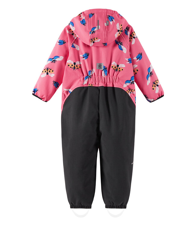 Reima Kleinkinder Softshell Overall Mjosa Soft Coral