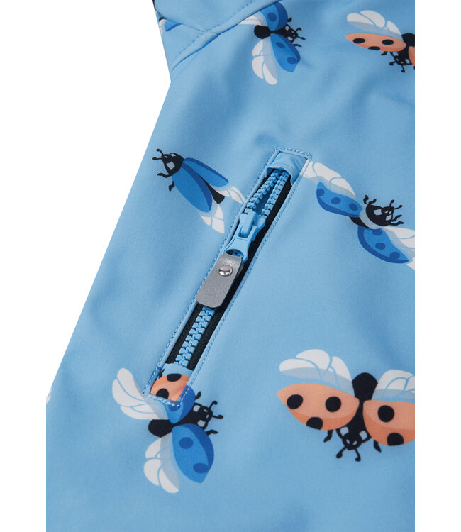 Reima Kleinkinder Softshell Overall Mjosa Fresh Blue