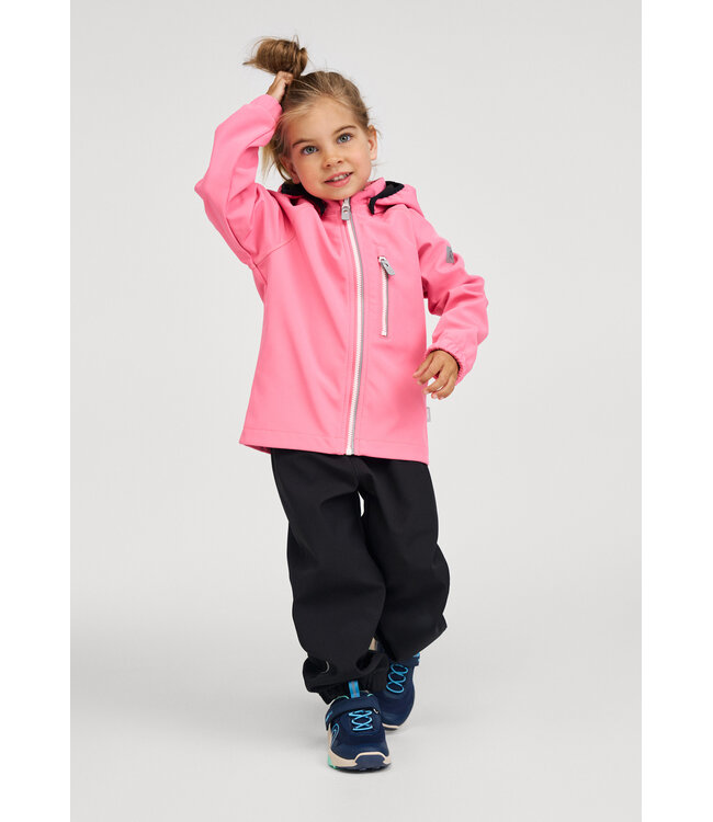 Reima Kinder Softshell Jacke Vantti Soft coral