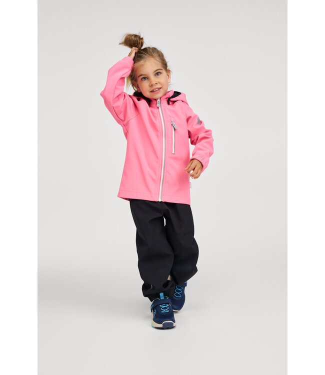 Reima Kinder Softshell Jacke Vantti Soft coral