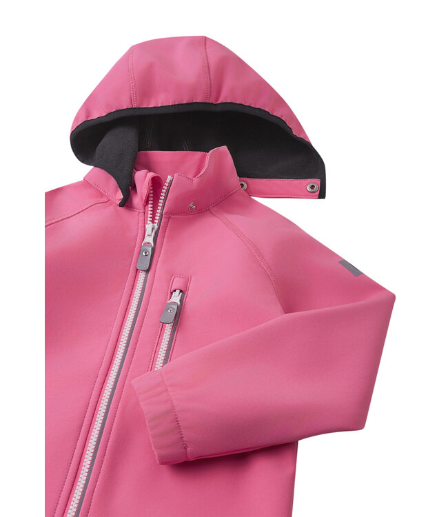 Reima Kinder Softshell Jacke Vantti Soft coral