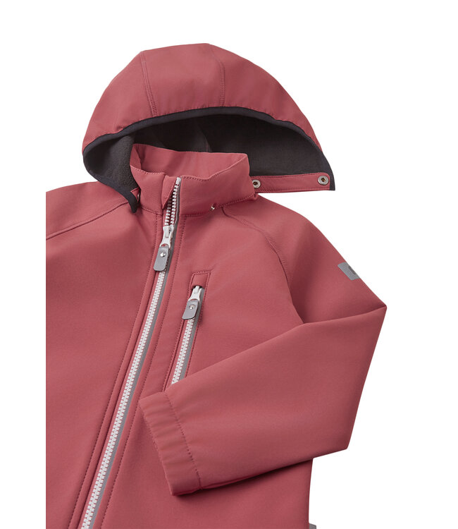Reima Kinder Softshell Jacke Vantti Red Clay