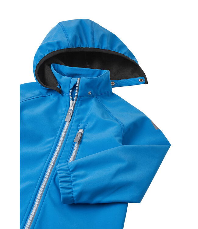 Reima Kinder Softshell Jacke Vantti Cool blue