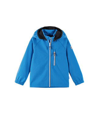 Reima Kinder Softshell Jacke Vantti Cool blue