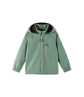 Reima Kinder Softshell Jacke Vantti Stone Green