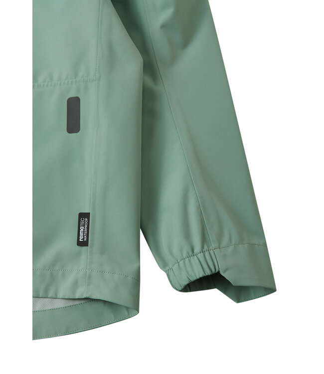 Reima tec Kinder Regenjacke Suojala Stone Green