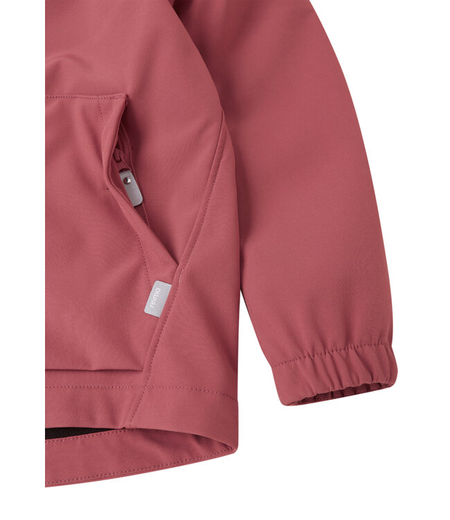 Reima tec Kinder Softshelljacke Koivula Red Clay
