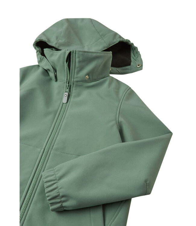 Reima tec Kinder Softshelljacke Koivula Stone Green