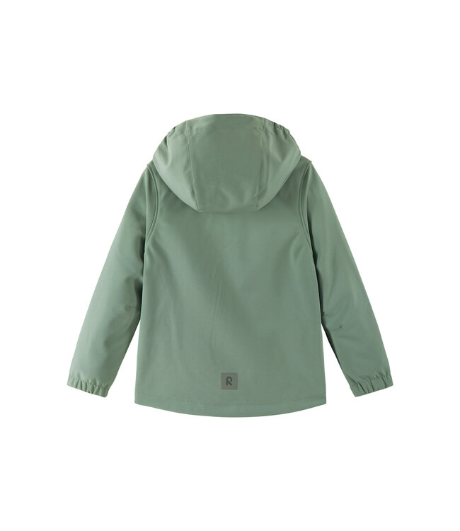 Reima tec Kinder Softshelljacke Koivula Stone Green