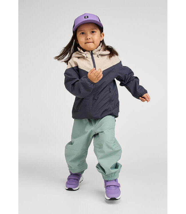 Reima tec Kinder Regenjacke Tuuliaho Soft black