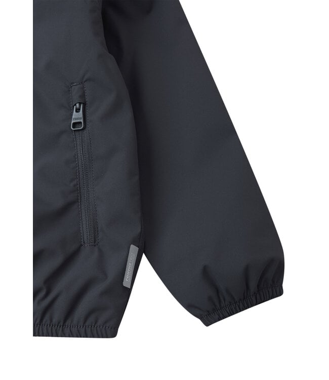 Reima tec Kinder Regenjacke Tuuliaho Soft black