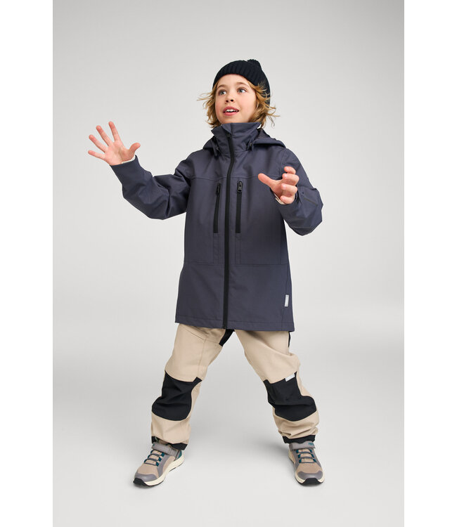 Reima tec Kinder Regenjacke Saarela Soft black