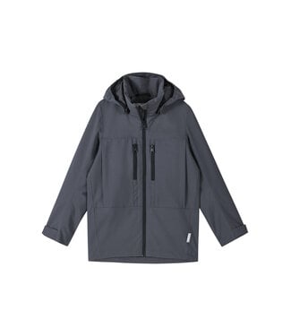 Reima tec Kinder Regenjacke Saarela Soft black