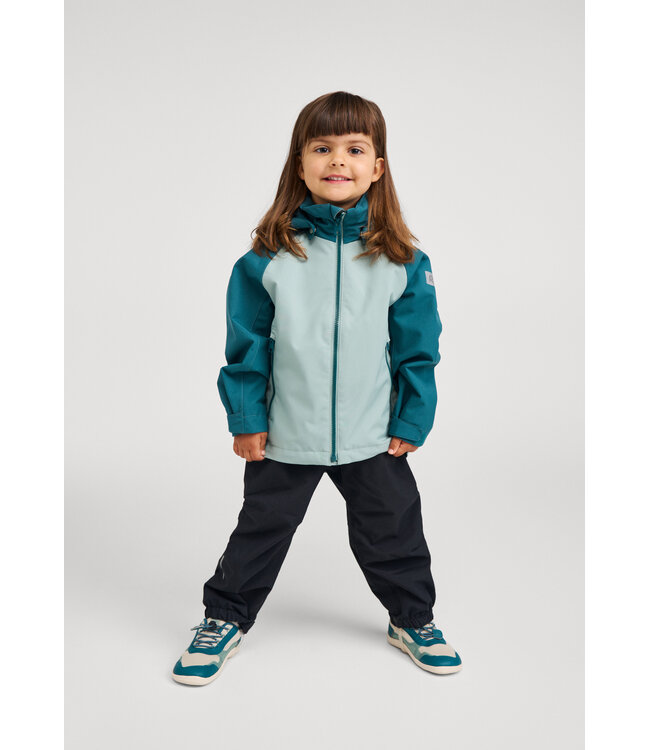 Reima tec Kinder Regenjacke Sulkava Stone Green