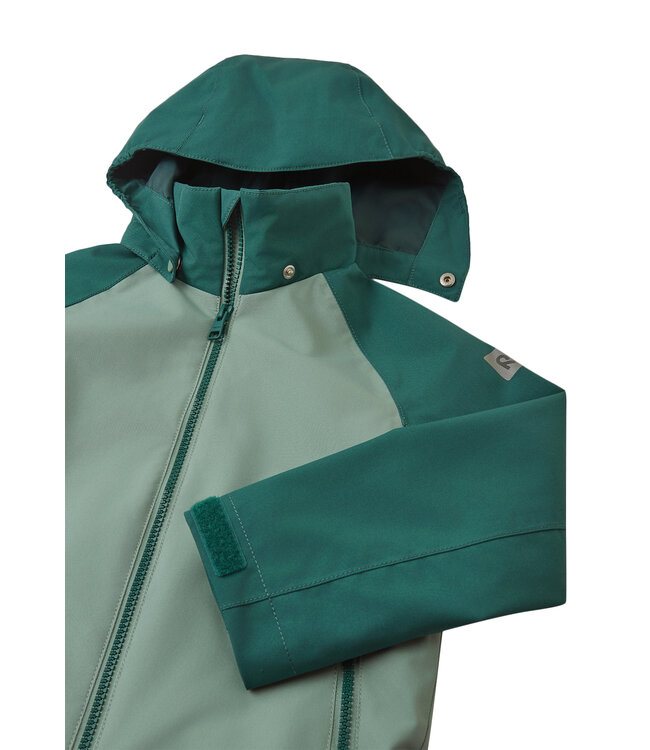 Reima tec Kinder Regenjacke Sulkava Stone Green