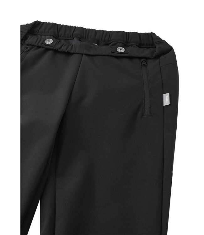 Reima Kinder Softshellhose Menen Black