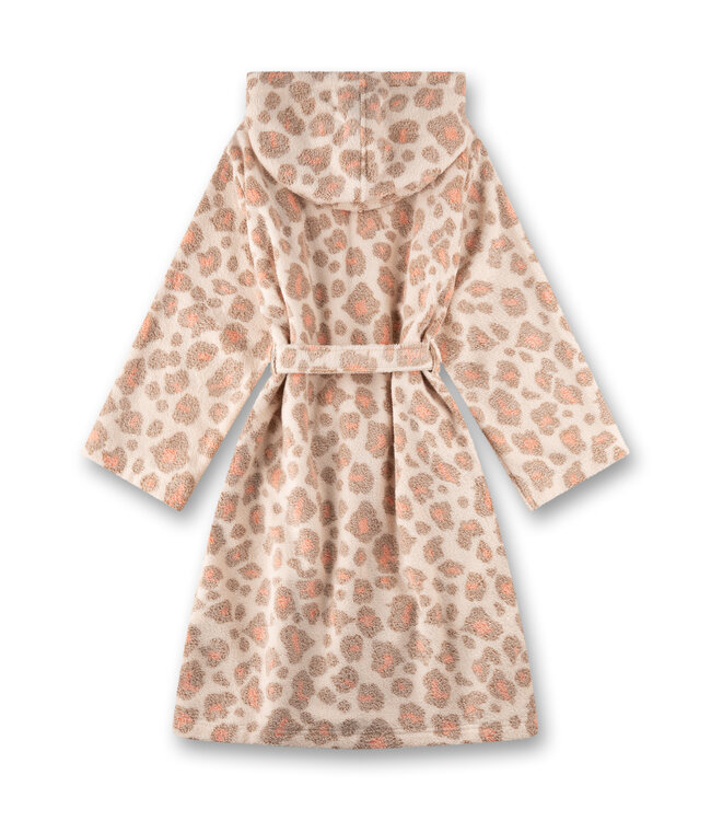 Sanetta Mädchen Bademantel Leo-Print