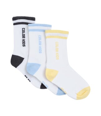 Color Kids Sport Socken 3er-Pack Cerulean
